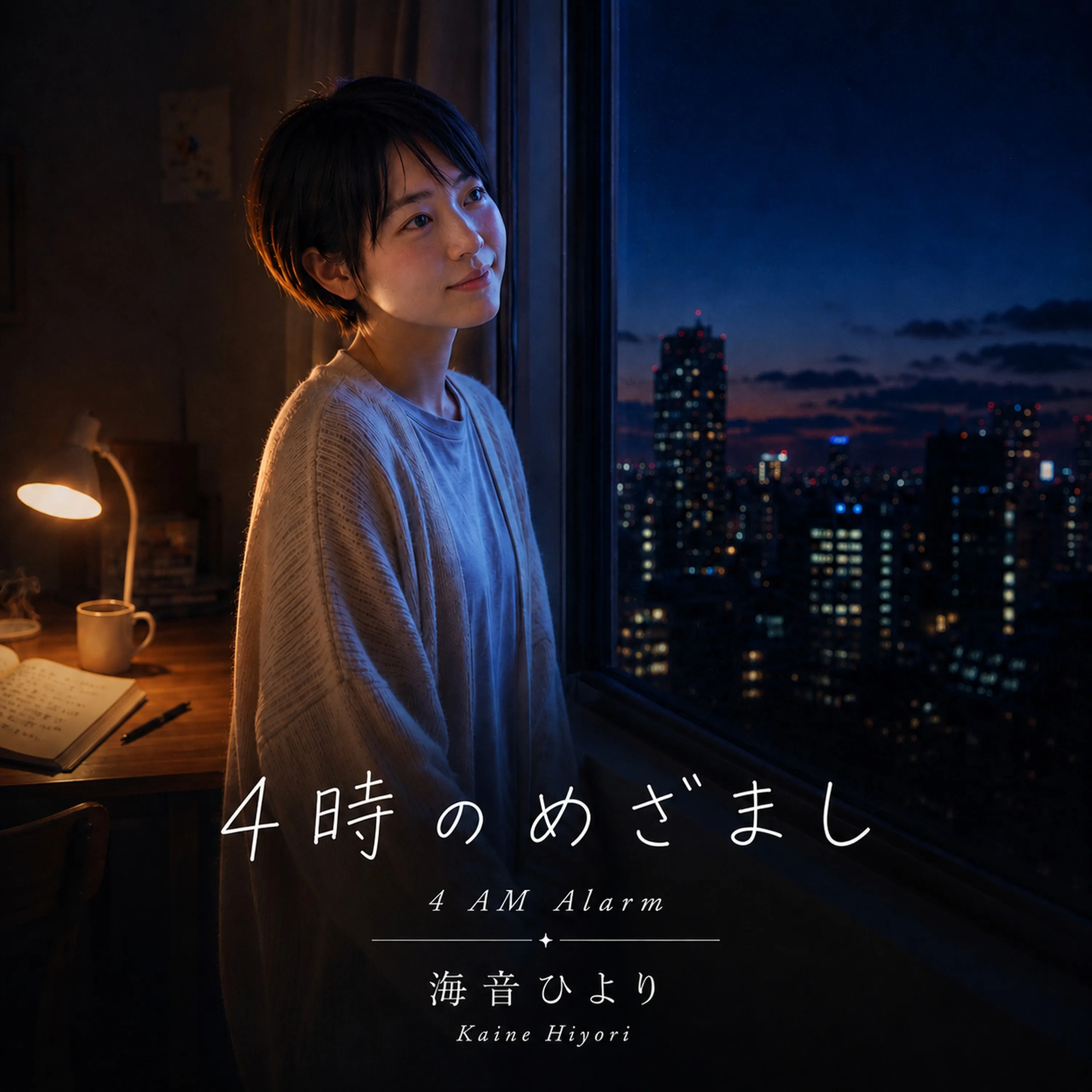 海音ひより 2nd Single「4時のめざまし」ジャケット